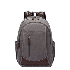 Canvas Backpack with Hands-Free Luggage Strap: Effortless Travel Companion