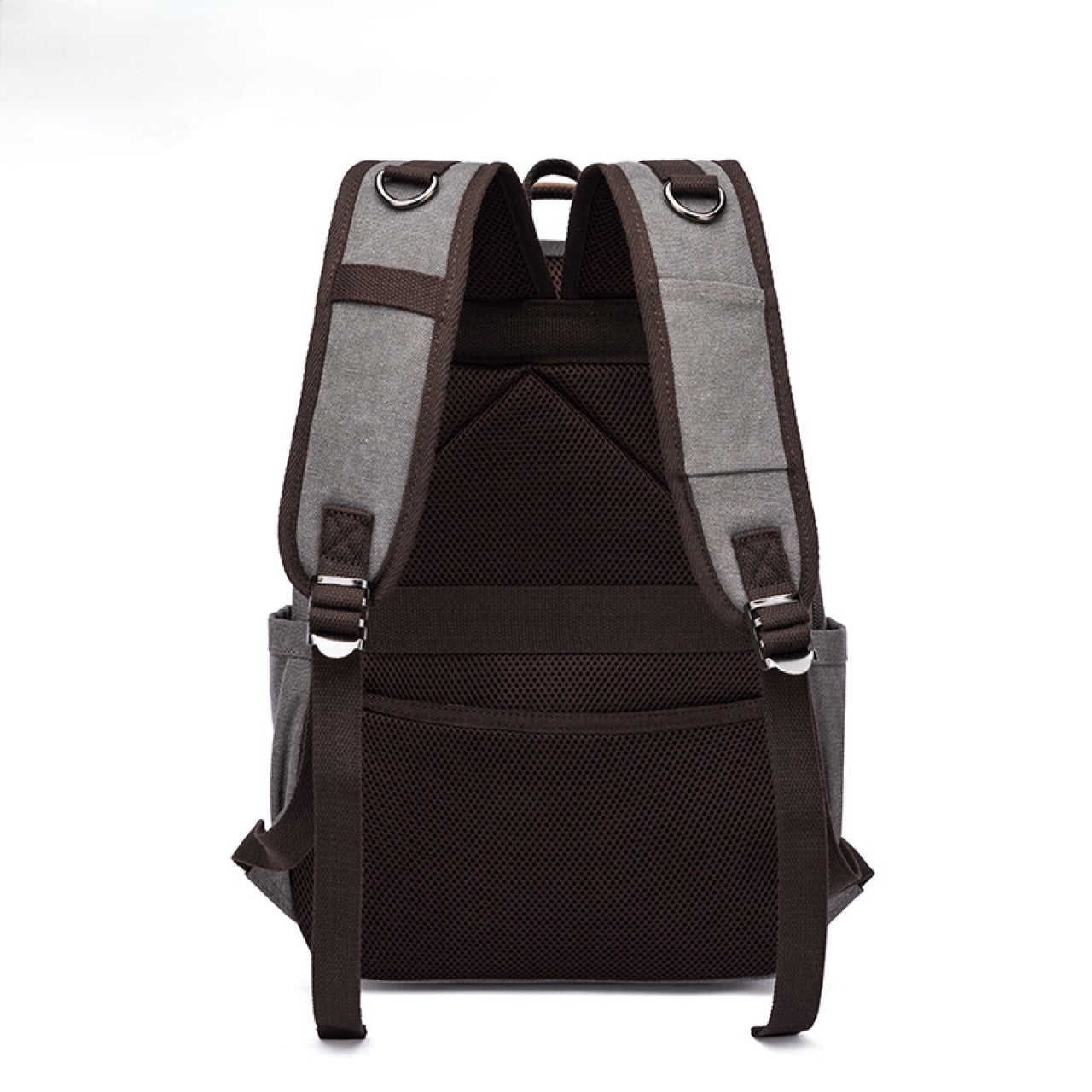 Canvas Backpack with Hands-Free Luggage Strap: Effortless Travel Companion