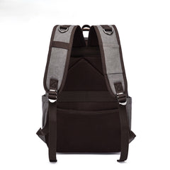 Canvas Backpack with Hands-Free Luggage Strap: Effortless Travel Companion