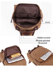 Julia Convertible Canvas Backpack: The Ultimate Functional Crossbody Bag & Backpack