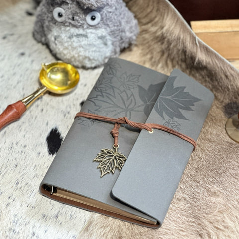 Maple Memories: A Refillable Journal for Nature Lovers