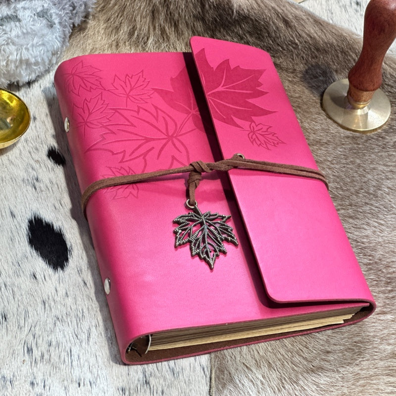 Maple Memories: A Refillable Journal for Nature Lovers