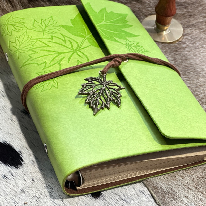 Maple Memories: A Refillable Journal for Nature Lovers