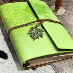 Maple Memories: A Refillable Journal for Nature Lovers