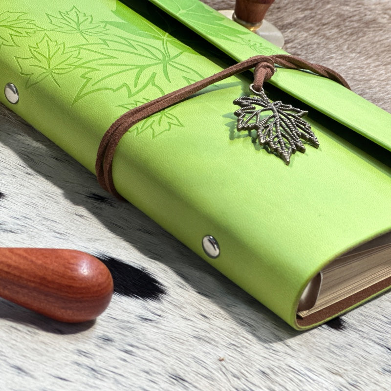 Maple Memories: A Refillable Journal for Nature Lovers