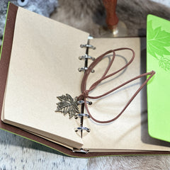 Maple Memories: A Refillable Journal for Nature Lovers