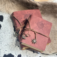Vintage Wanderlust Compass Journal with Recycled Paper