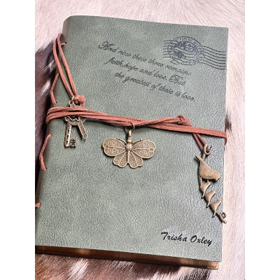 "Eternal Love" Embossed Journal - Where Faith, Hope, and Love Unite!