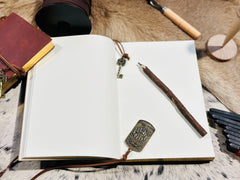 Merry & Luxurious: Christmas Tales in Gold-Trimmed Vegan Leather Bound Journal