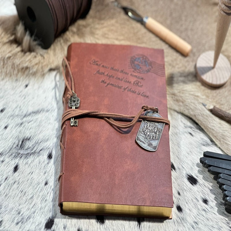 "Eternal Love" Embossed Journal - Where Faith, Hope, and Love Unite!