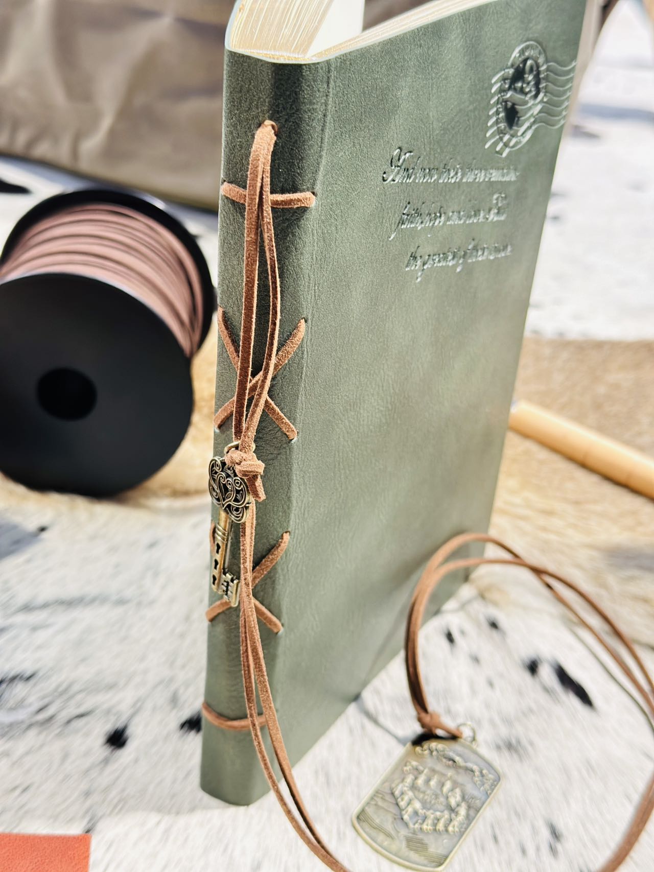 "Eternal Love" Embossed Journal - Where Faith, Hope, and Love Unite!