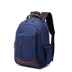 Canvas Backpack with Hands-Free Luggage Strap: Effortless Travel Companion