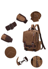 Julia Convertible Canvas Backpack: The Ultimate Functional Crossbody Bag & Backpack