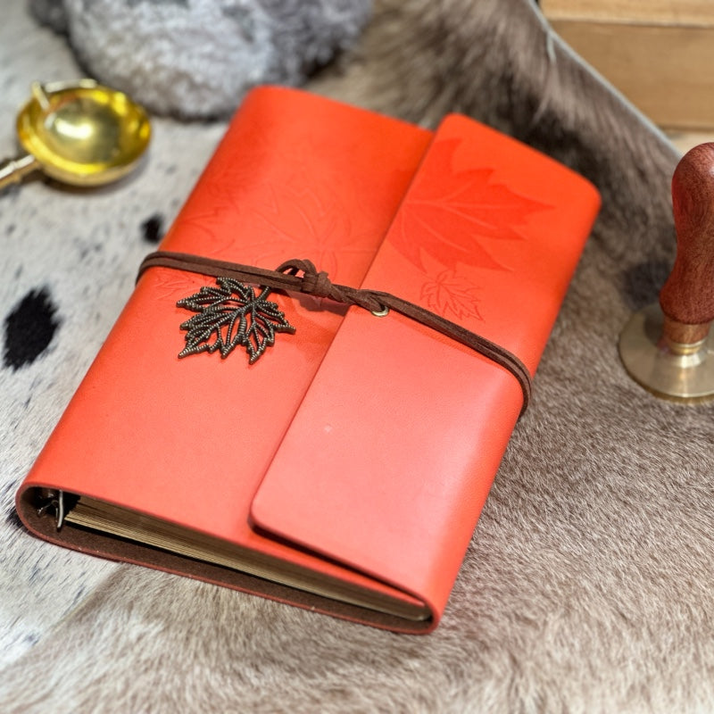 Maple Memories: A Refillable Journal for Nature Lovers